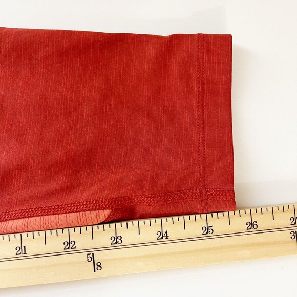 Outdoor Voices Orange Colorblock TechSweat Zoom Leggings Workout - Size Small - Picture 7 of 8